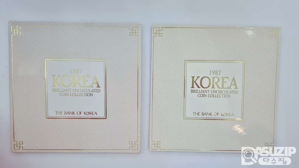 한국의 주화: 1987년 해외& VIP 증정용민트