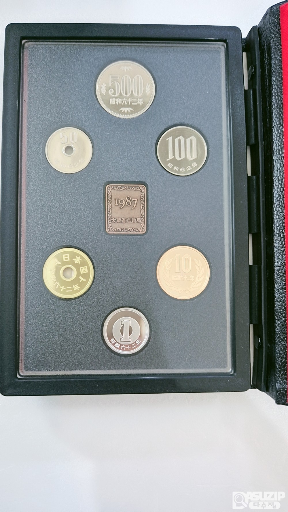 일본 대장성 프루프 초년도 1987년 민트