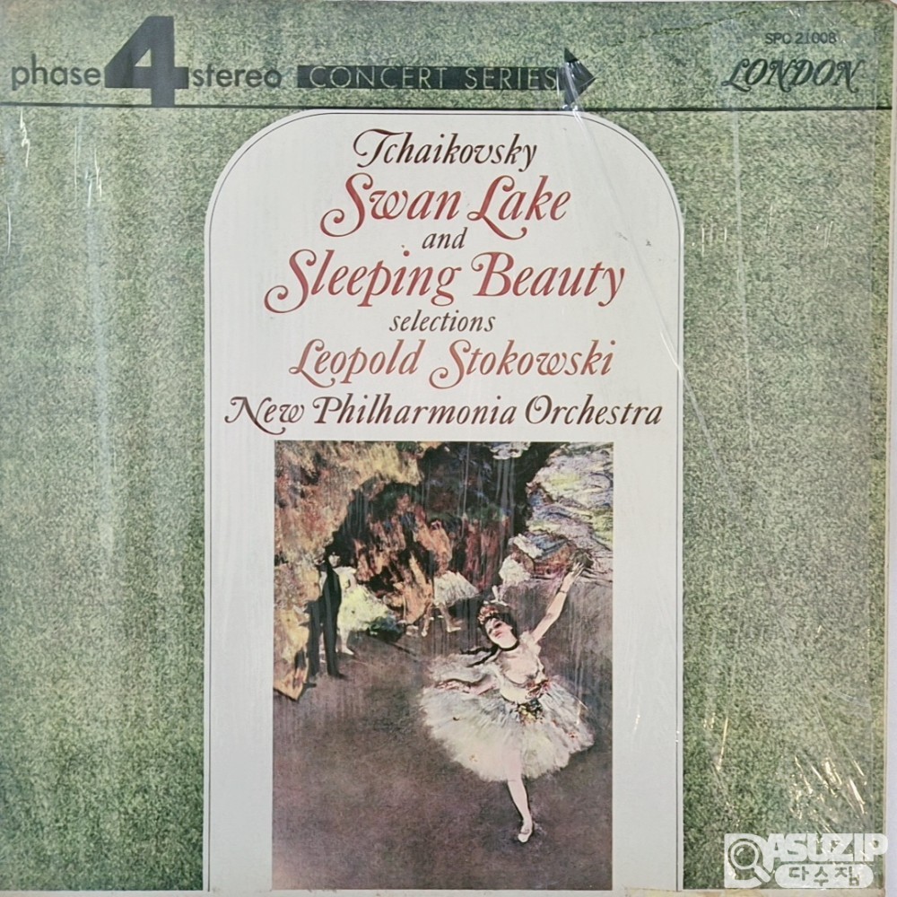 1966년 Leopold Stokowski의 Tchaikovsky: Swan Lake & Sleeping Beauty Selections 음반