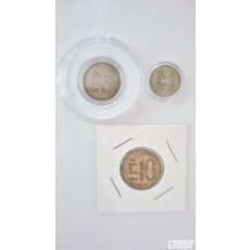 1966년 초년도 주화 세트: 1, 5, 10주 사용제