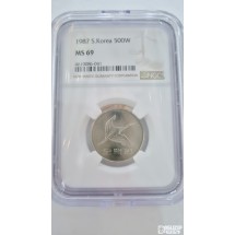 그레이딩 주화: 특년도 1987년 500주 NGC 69등급