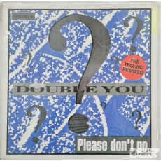 이탈리아 유로댄스 그룹 더블유(Double You)의 1992년 싱글 앨범 'Please Don't Go (The Techno Remixes)'